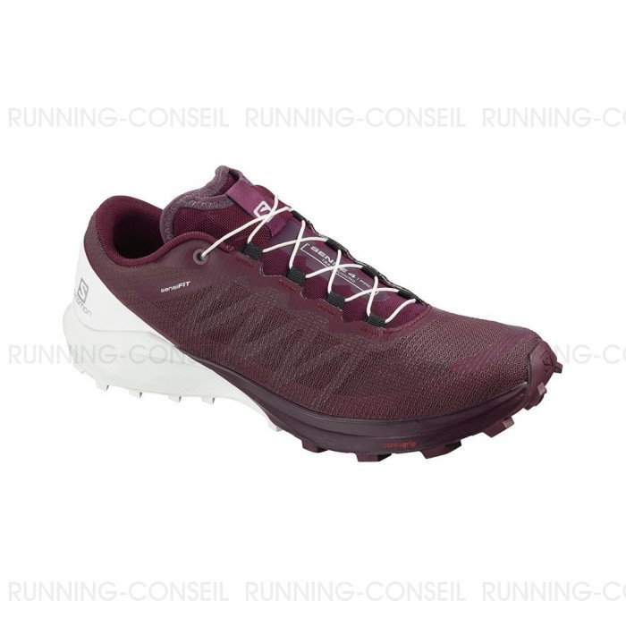 Chaussure de running Salomon Sense Pro 4 Femme Wine Tasting